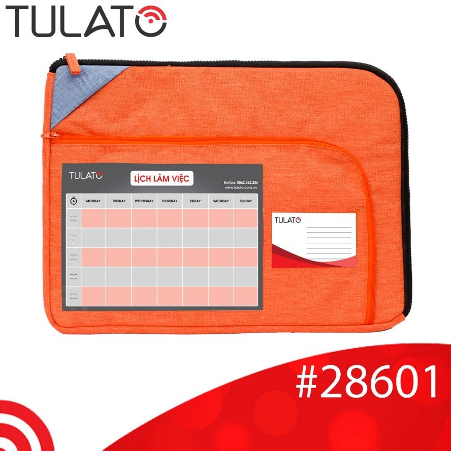 Túi laptop màu cam