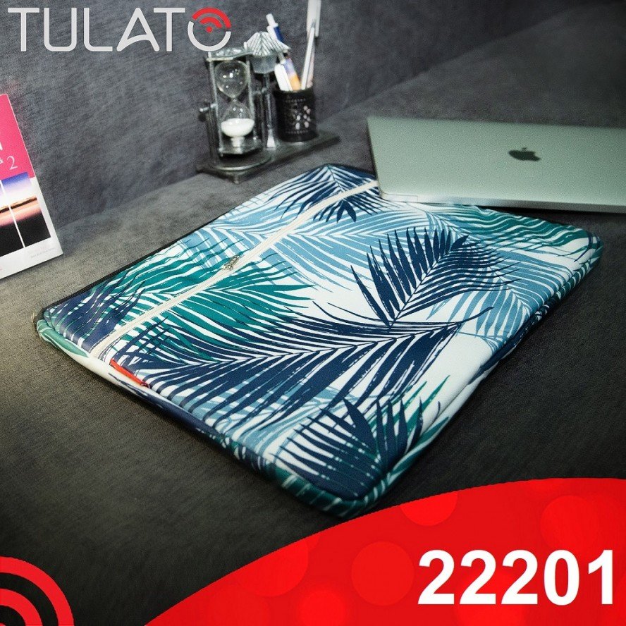 Túi laptop màu lá xanh