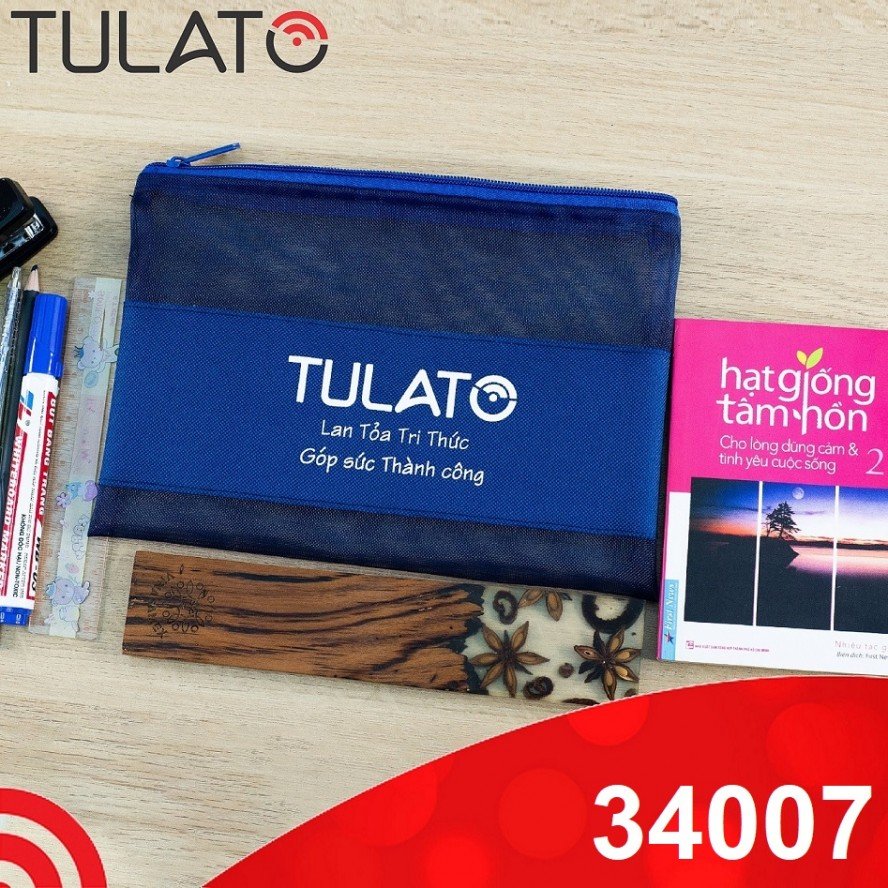Túi lưới đựng bút học sinh A5
